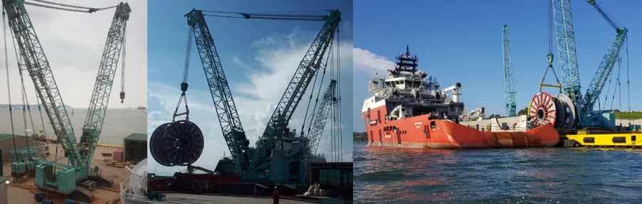 Catatan Operasi Lifting Dengan Super-lift Crane